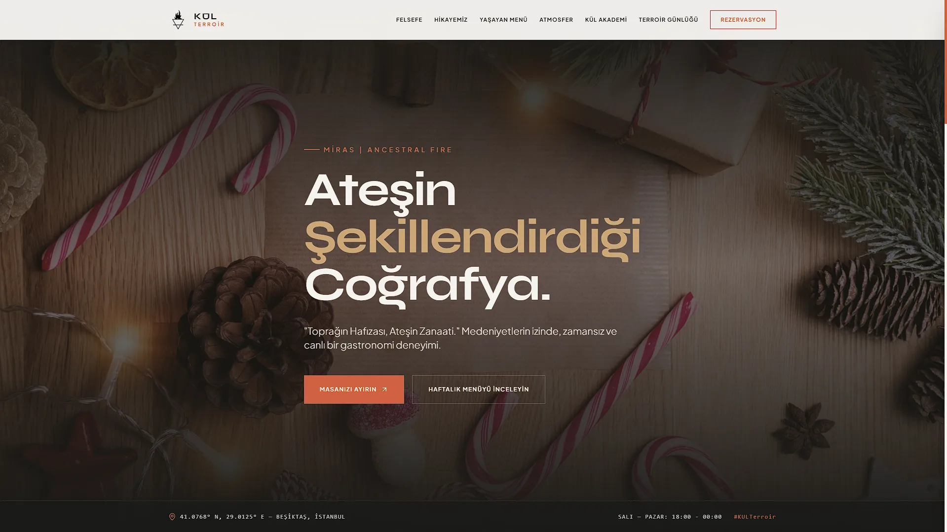 Kül-Terroir Web Sitesi